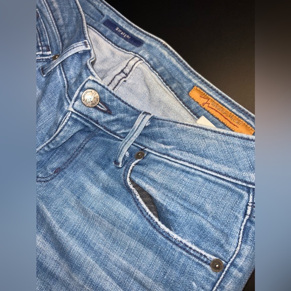 Sebastian McCall Blue Straight Leg Jeans Size 26 GUC - Picture 3 of 11